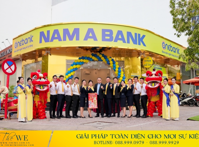 Khai trương Nam Á Bank Tân An - Long An 